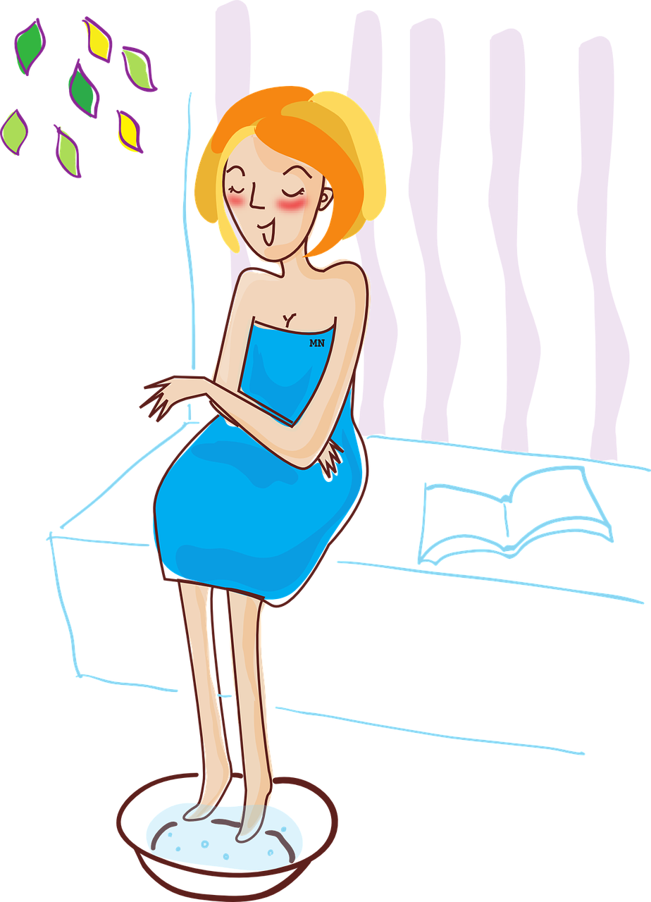 bain de pieds, femme, massage, spa, détendez-vous, anti stress, massage, massage, massage, massage, massage, anti stress