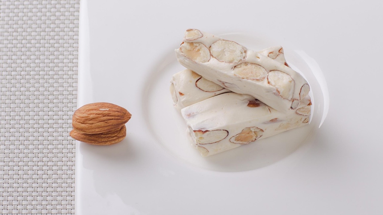 amande, nougat, le dessert, nougat, nougat, nougat, nougat, nougat