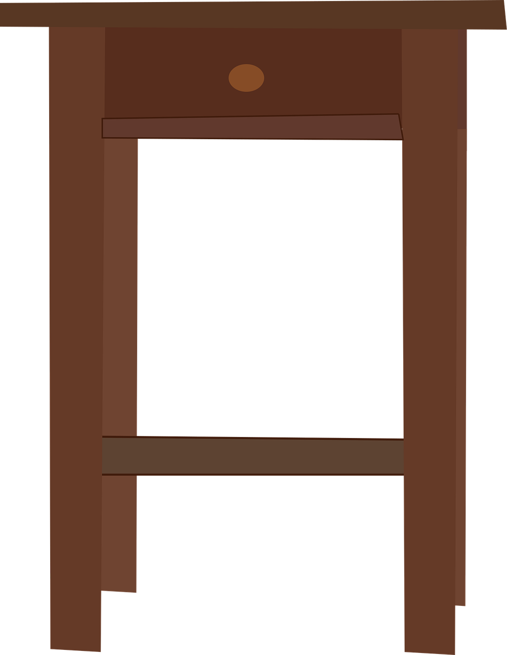 chambre à coucher, un meuble, table, tiroir, en bois, table, table, table, table, table, tiroir