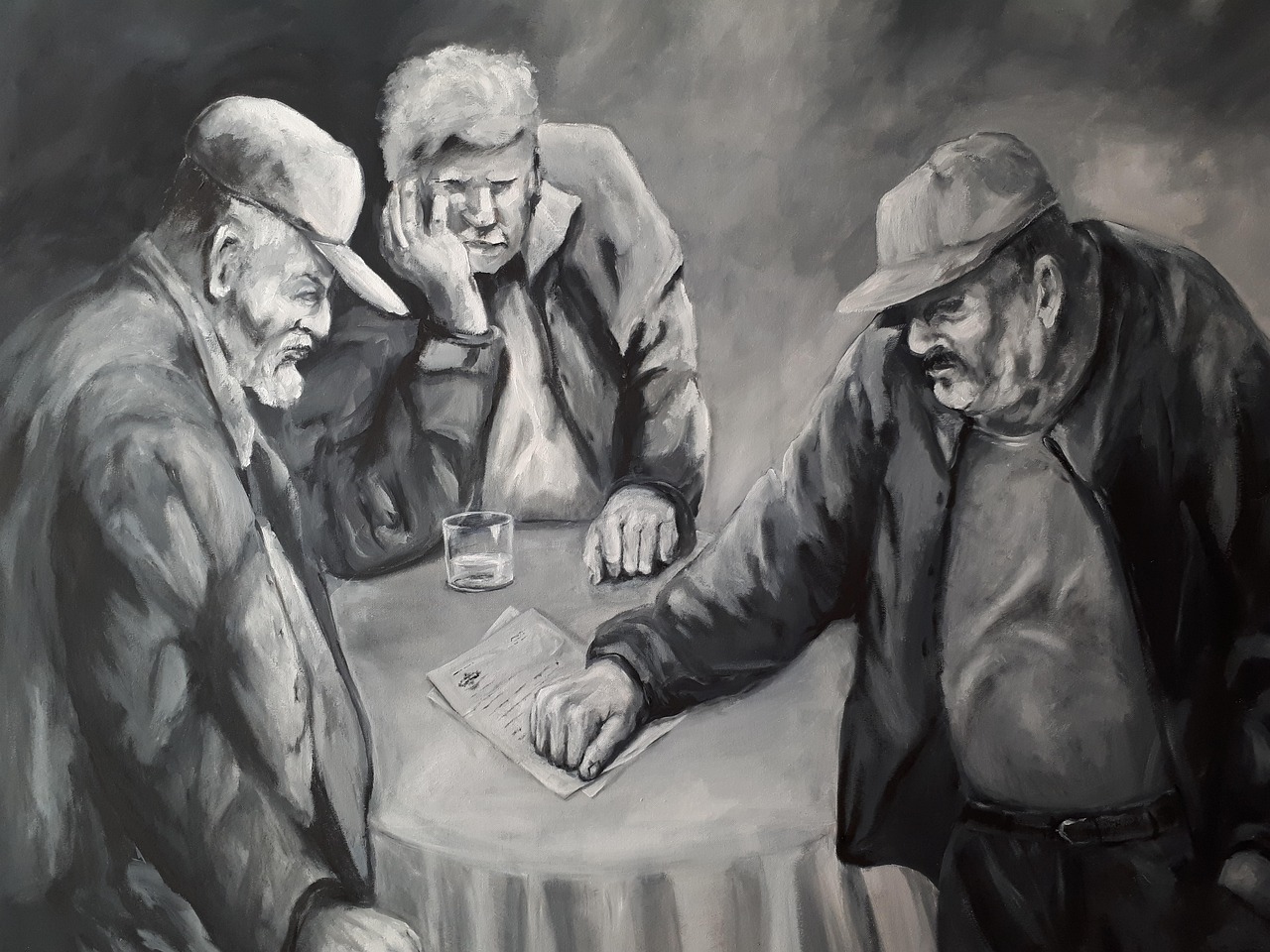 doute, toile, huile, 1m20, x, 1m10, doute, doute, doute, doute, doute