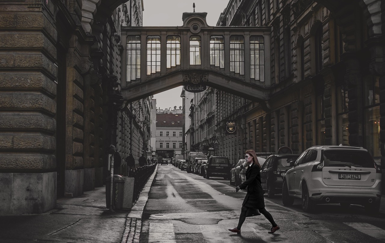 fille, route, ville, prague en semaine, prague, république tchèque, automne, voyager, ville, ville, ville, prague, prague, prague, prague, prague, automne