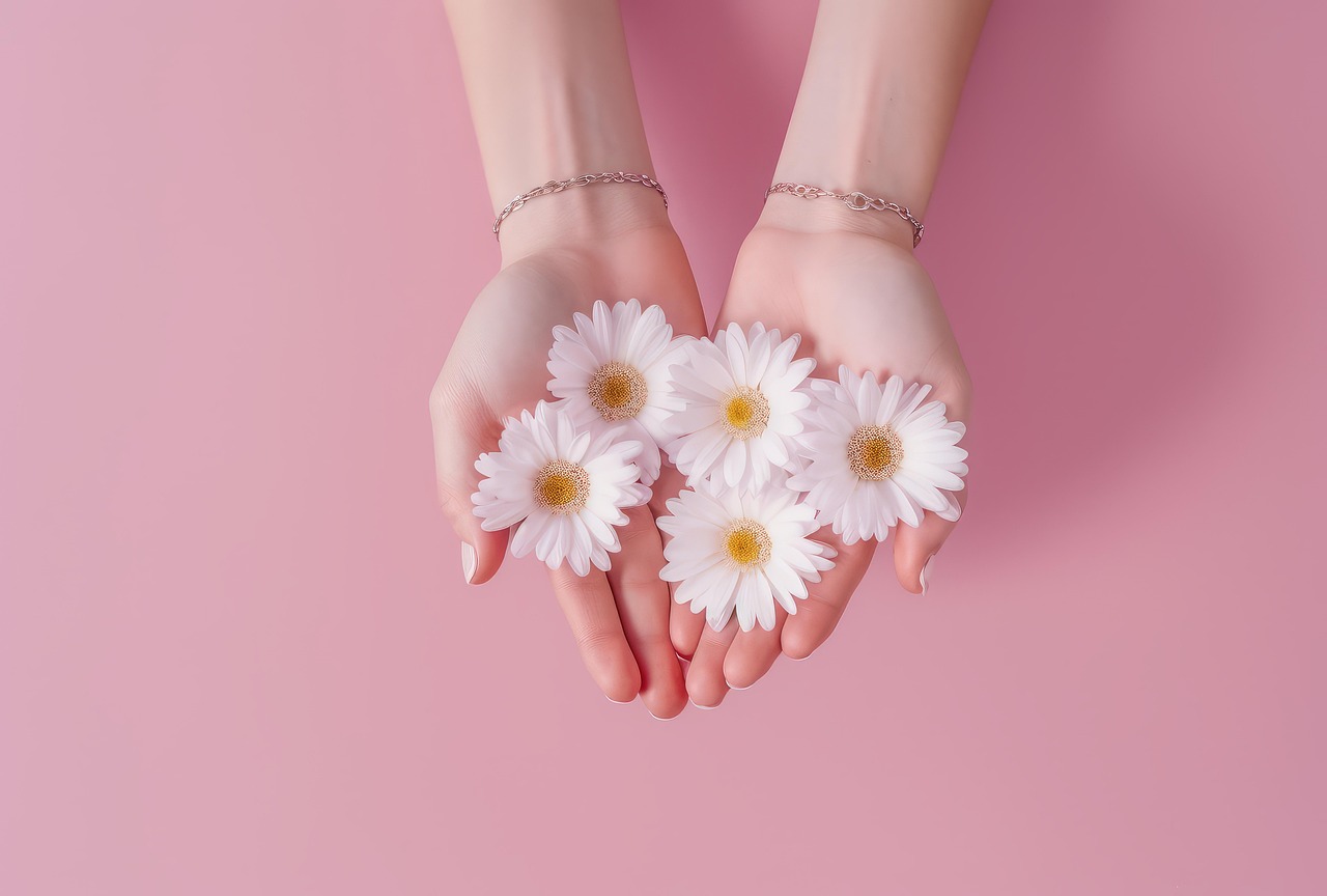 fleur, beauté, main, pétales, bloom, nature, spa, femme, se soucier, corps, rose, manucure, produits de beauté, orchidée