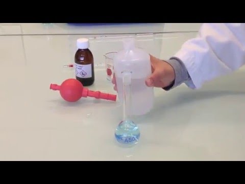 Réalisation d'une dilution