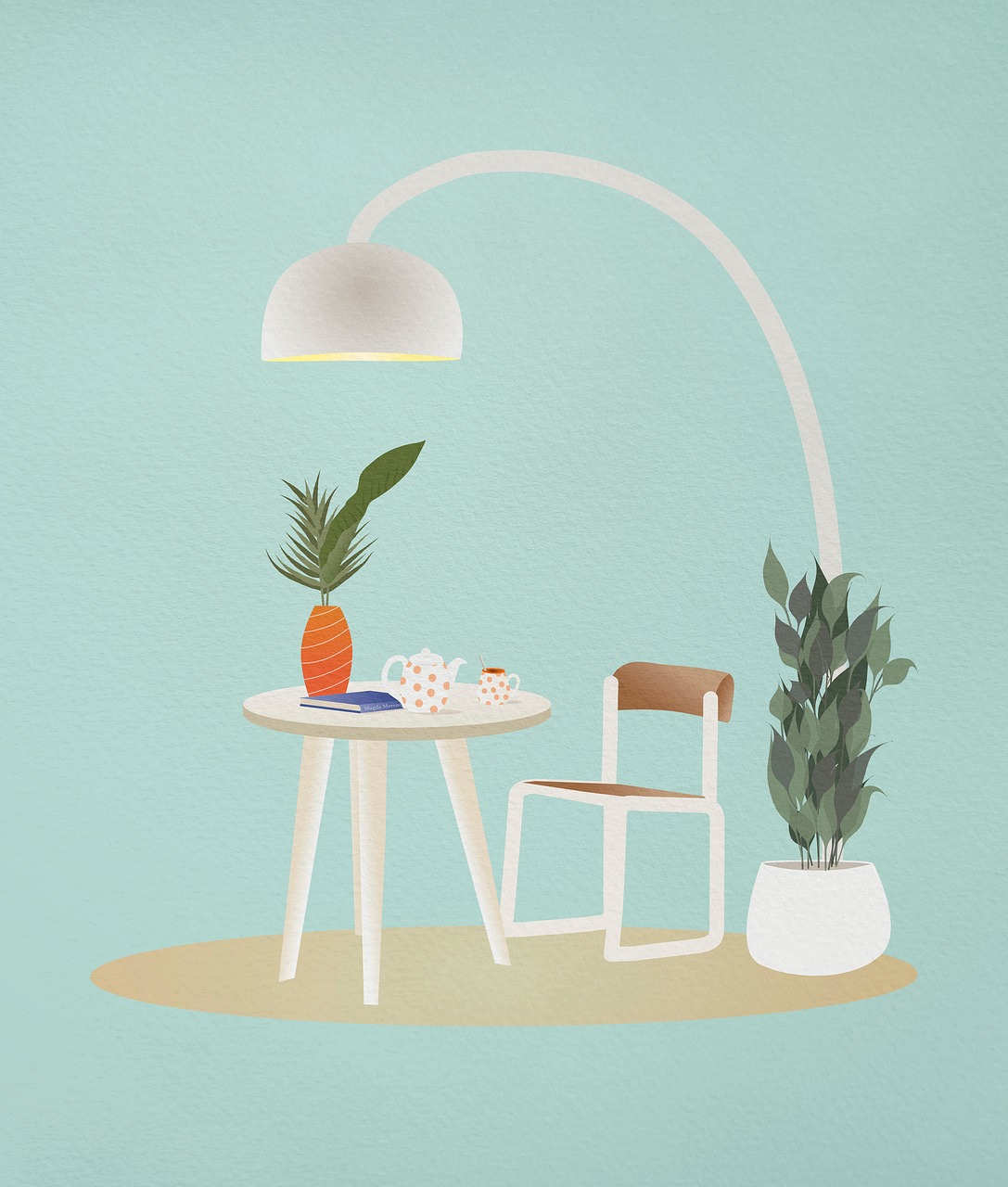 salon, pièce, un meuble, intérieur, meubles de maison, à la maison, chaise, à l'intérieur, nature, appartement, les plantes, conception