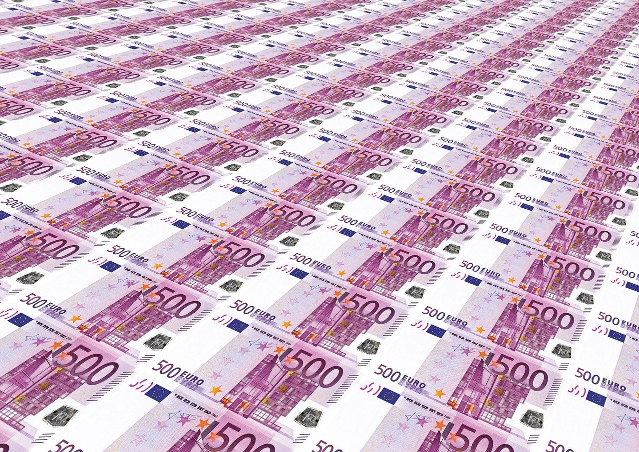surabondance d'argent, 500 euros, euro, empiler, argent, devise, symbole de l'euro, billet d'un dollar, billets de banque, billet d'argent, la finance, valeur, payer, sembler, beaucoup, euro, euro, argent, argent, argent, argent, argent