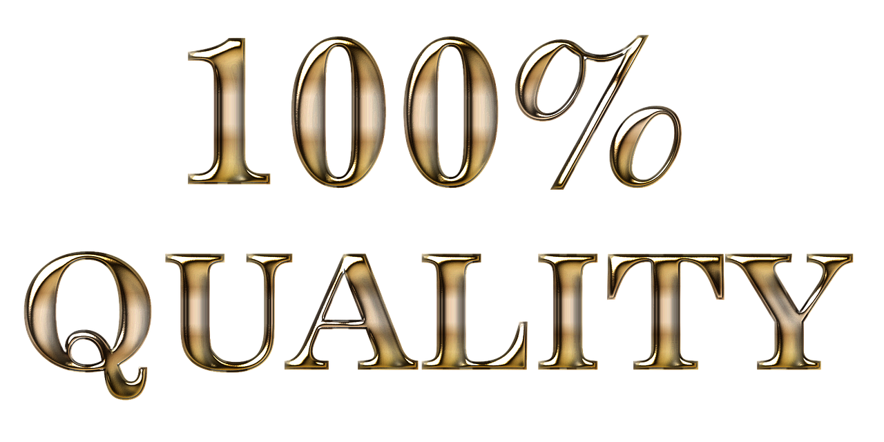 cent pour cent, qualité, or, brillant, métallique, typographie, taper, texte, mots