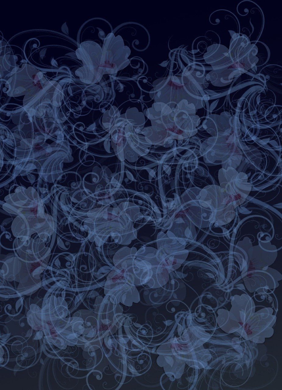 fleur, nature, fleurs, ornement, ornements, feuille de papier, a4