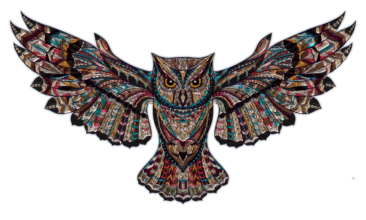 hibou, métalliseur, art, un verre, usine, hibou, hibou, hibou, hibou, hibou, art