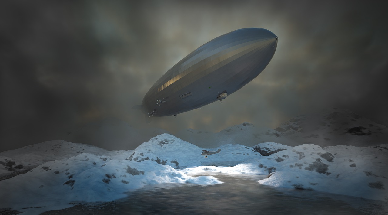 zeppelin, hindenburg, nuit, tempête, mer de glace, dirigeable, aviation, lz129, zeppelin, dirigeable, dirigeable, dirigeable, dirigeable, dirigeable