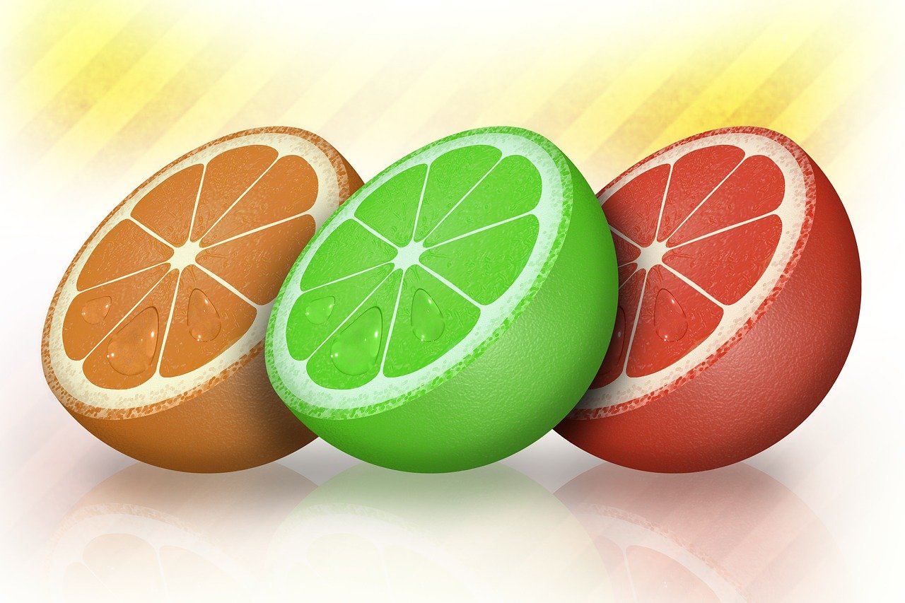 agrumes, chaux, fruit, en bonne santé, vitamines, aliments, les agrumes, citrons, en colère, frais, citrons verts, mûr, orange