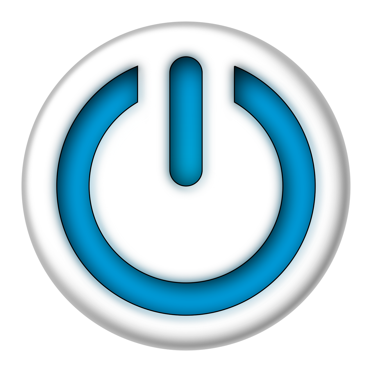 bouton marche arrêt, bleu, bouton, puissance, sur, désactivé, activer, blanche, bouton, activer, activer, activer, activer, activer