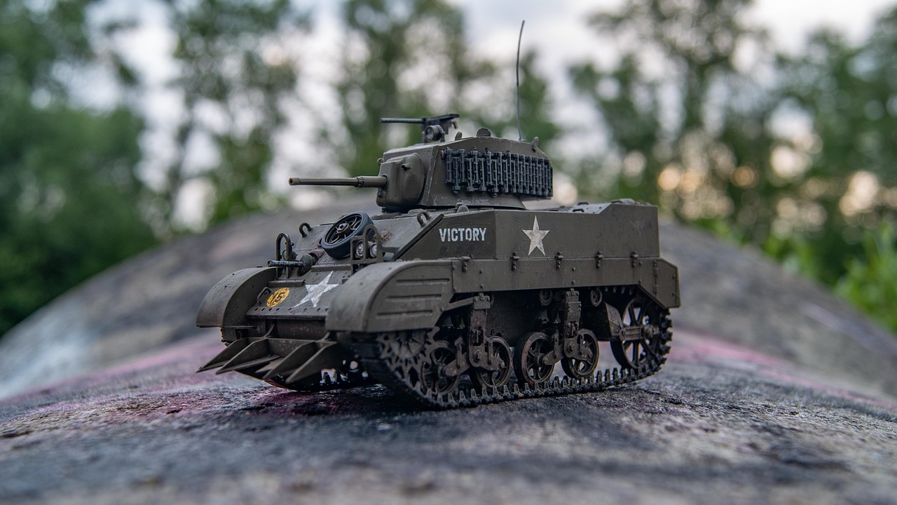 char, maquette, m3 stuart, modélisation, miniature, loisir, artisanat, plastique, militaire, historique, m5a1, en plein air, nature, américain, ww2, béton, forêt, des arbres