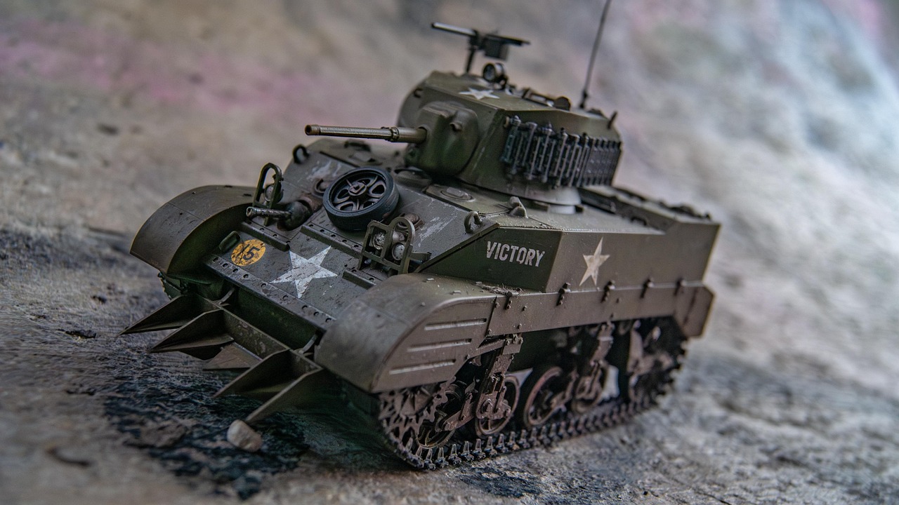char, maquette, m3 stuart, modélisation, miniature, loisir, artisanat, plastique, militaire, historique, m5a1, en plein air, béton, ww2, américain