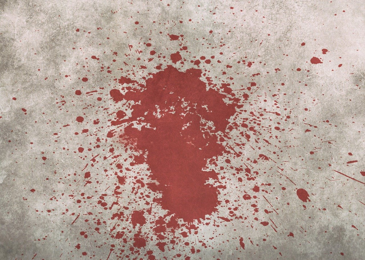 contexte, tache de sang, fond d'halloween, halloween, la criminalité, meurtre, horreur