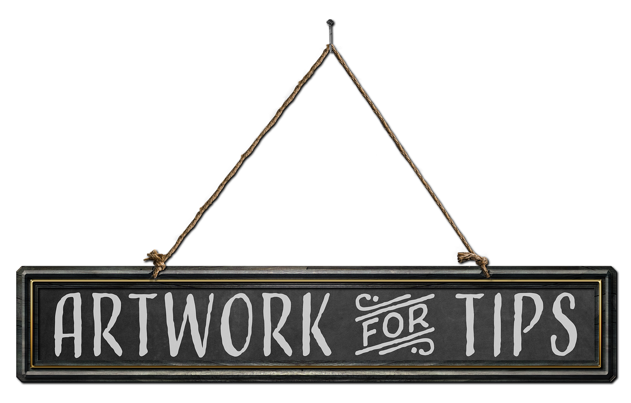 faire un don, dons, artiste, conseils, pourboire, le revenu, signer, tableau, corde, isolé, transparent, don, revenu, artistes, ouvrages d'art, paypal