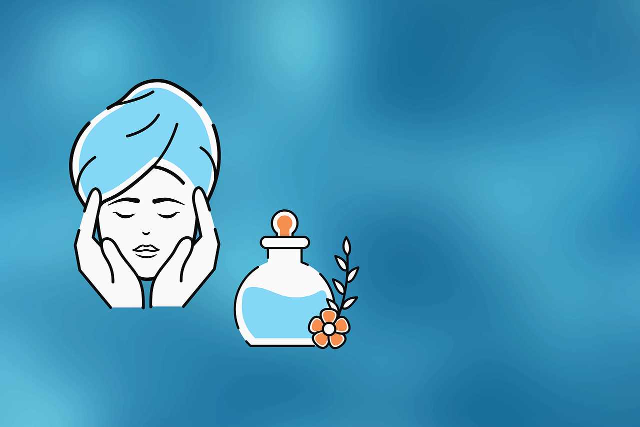 femme, beauté, soin de la peau, spa, massage, diriger, huile, huile essentielle