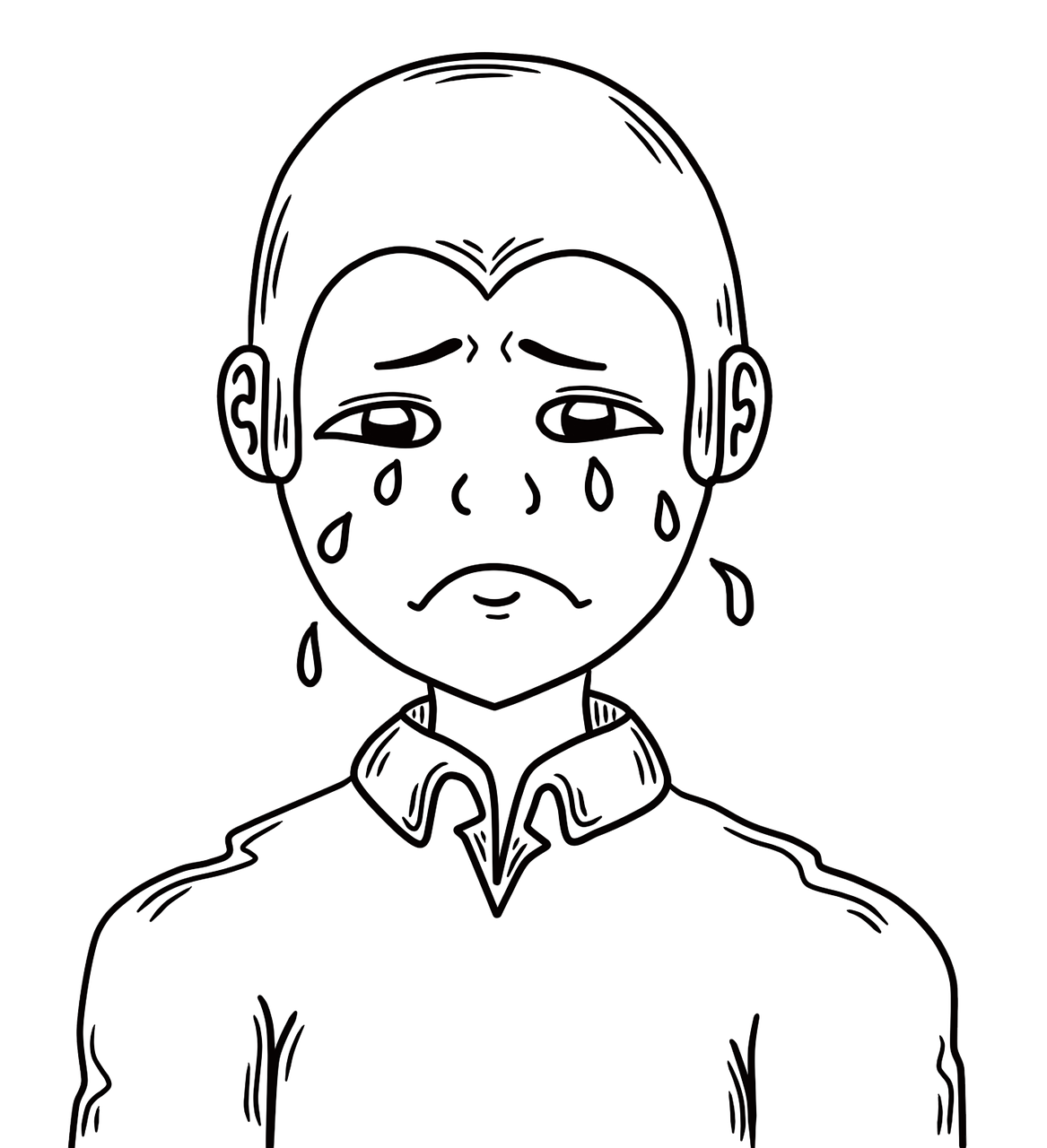 gens, émotions, sentiments, expressions, triste, faire mal, pleurs, avoir le blues