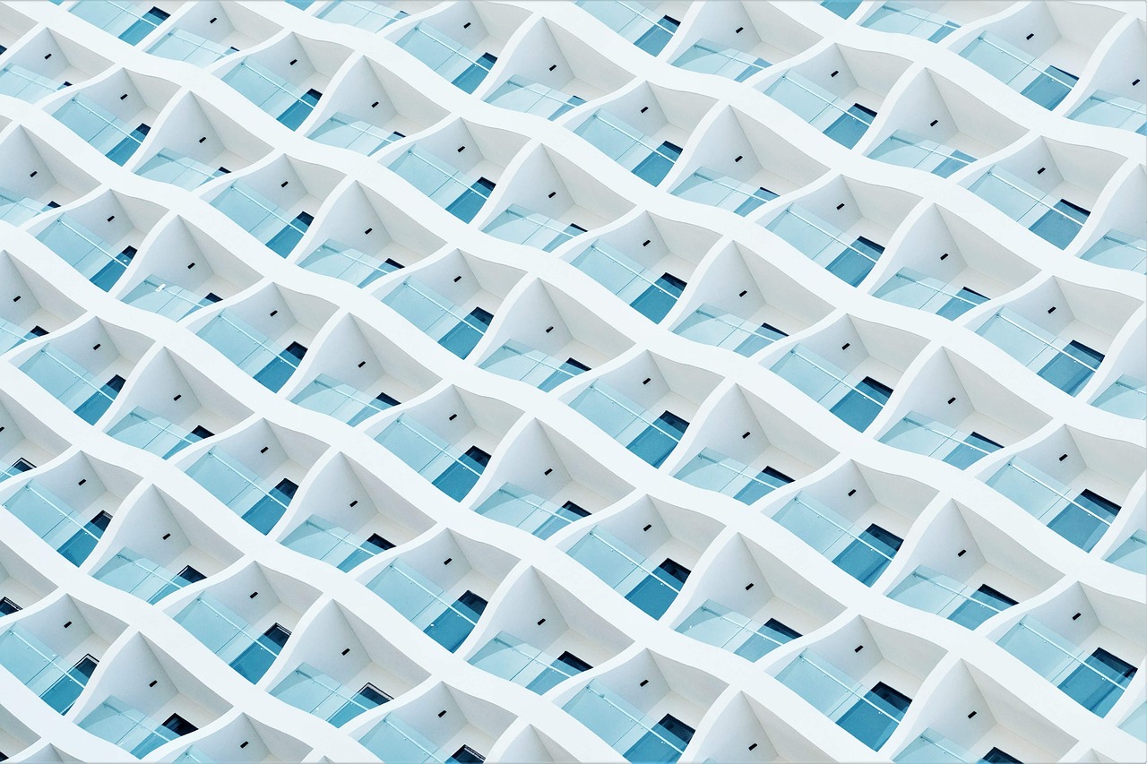 les fenêtres, goûter, rapporter, porte, architecture, hôtel, balcon, minimalisme, tran thang nhât, 5 anglais