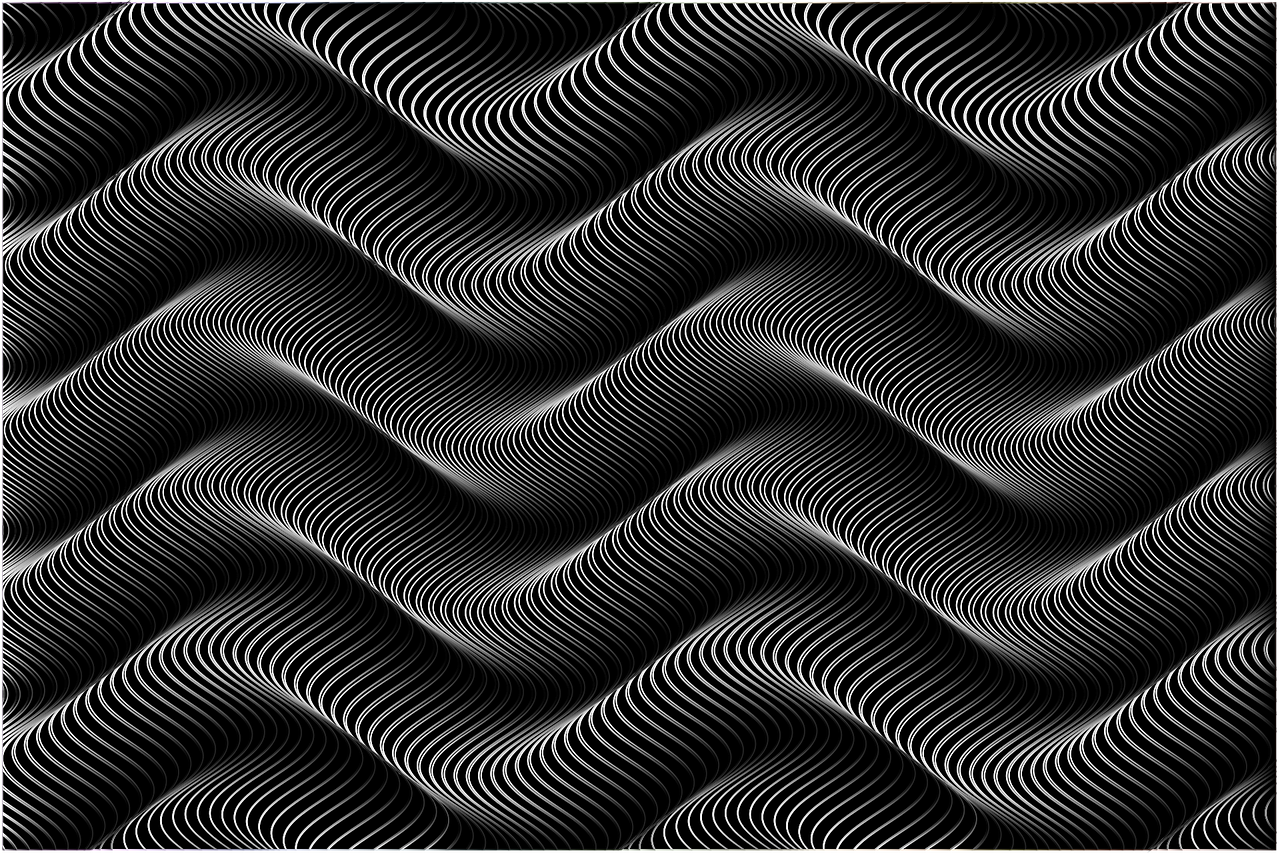 modèle, contexte, fond d'écran, résumé, vagues, dessin au trait, décoratif, décoration, beau fond d'écran, ornemental, psychédélique