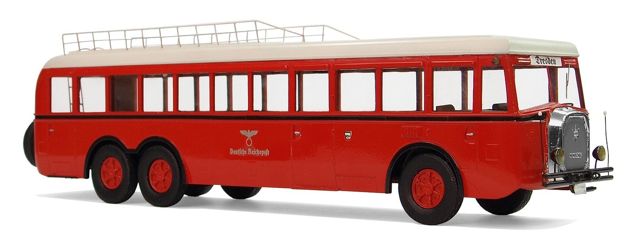 autobus, voiture antique, collecter, henschel, tapez 35h 3n, 30s, temps libre, voitures modèles, loisir, modélisation, voyager, circulation, poste du reich allemand