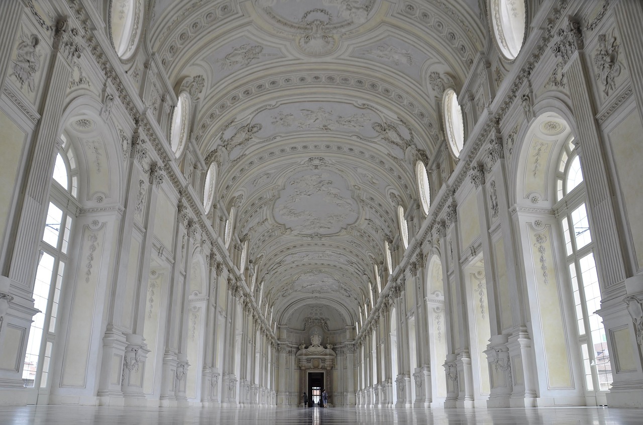 grande galerie, monument, l'architecture, construction, venaria reale, galerie, palais, imeuble, palais royal, palais, palais, palais, palais, palais