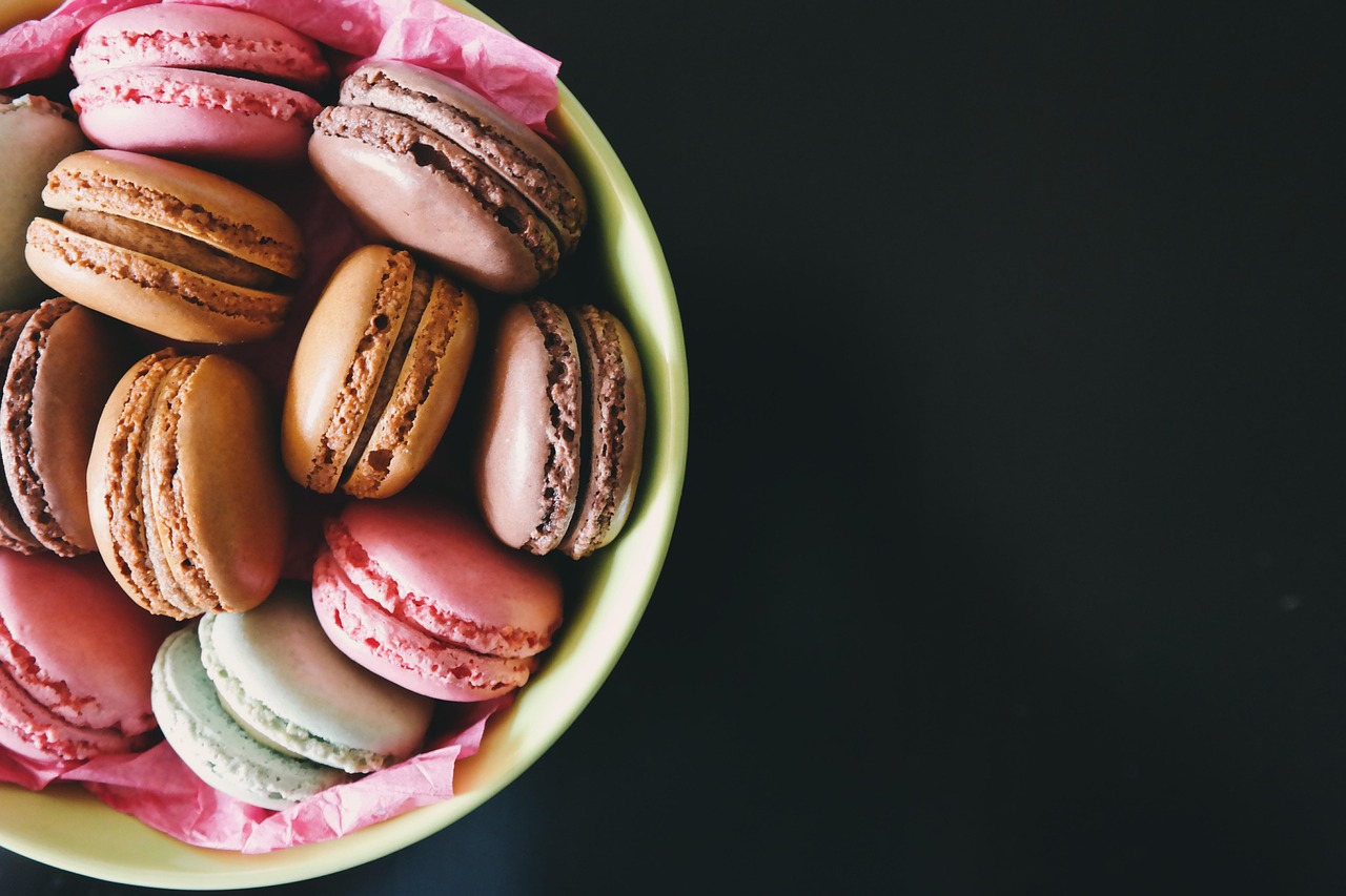 macarons, le dessert, bonbons, collations, couleurs, aliments, macarons, macarons, macarons, macarons, macarons