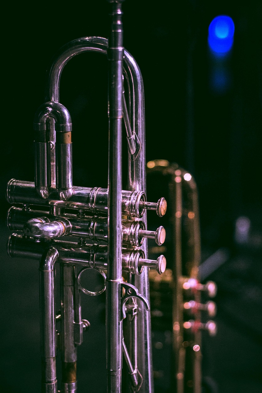 musique, trompette, instrument, musicien, son, audition, vent