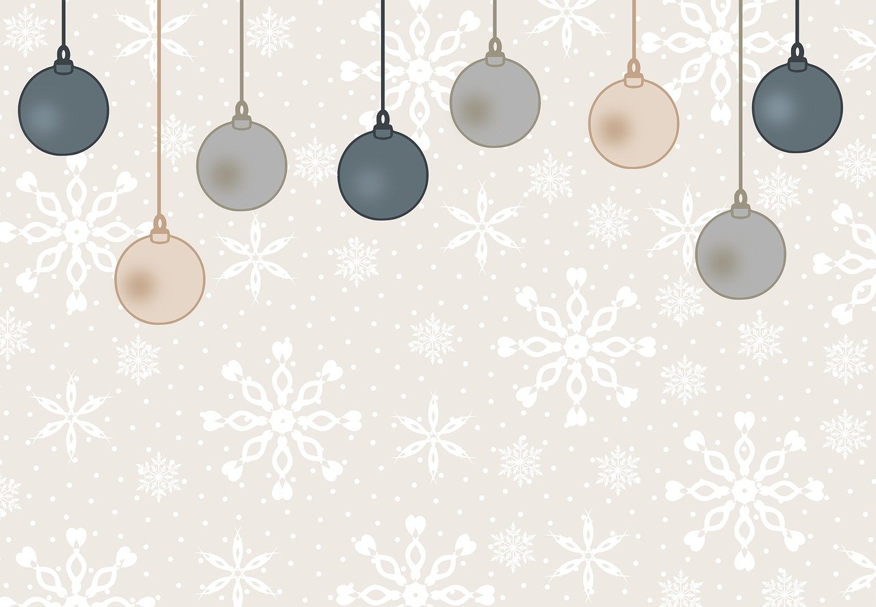 noël, hiver, boules, décoration, ornements, flocon de neige, contexte, noël, noël, noël, noël, noël, hiver, hiver, hiver