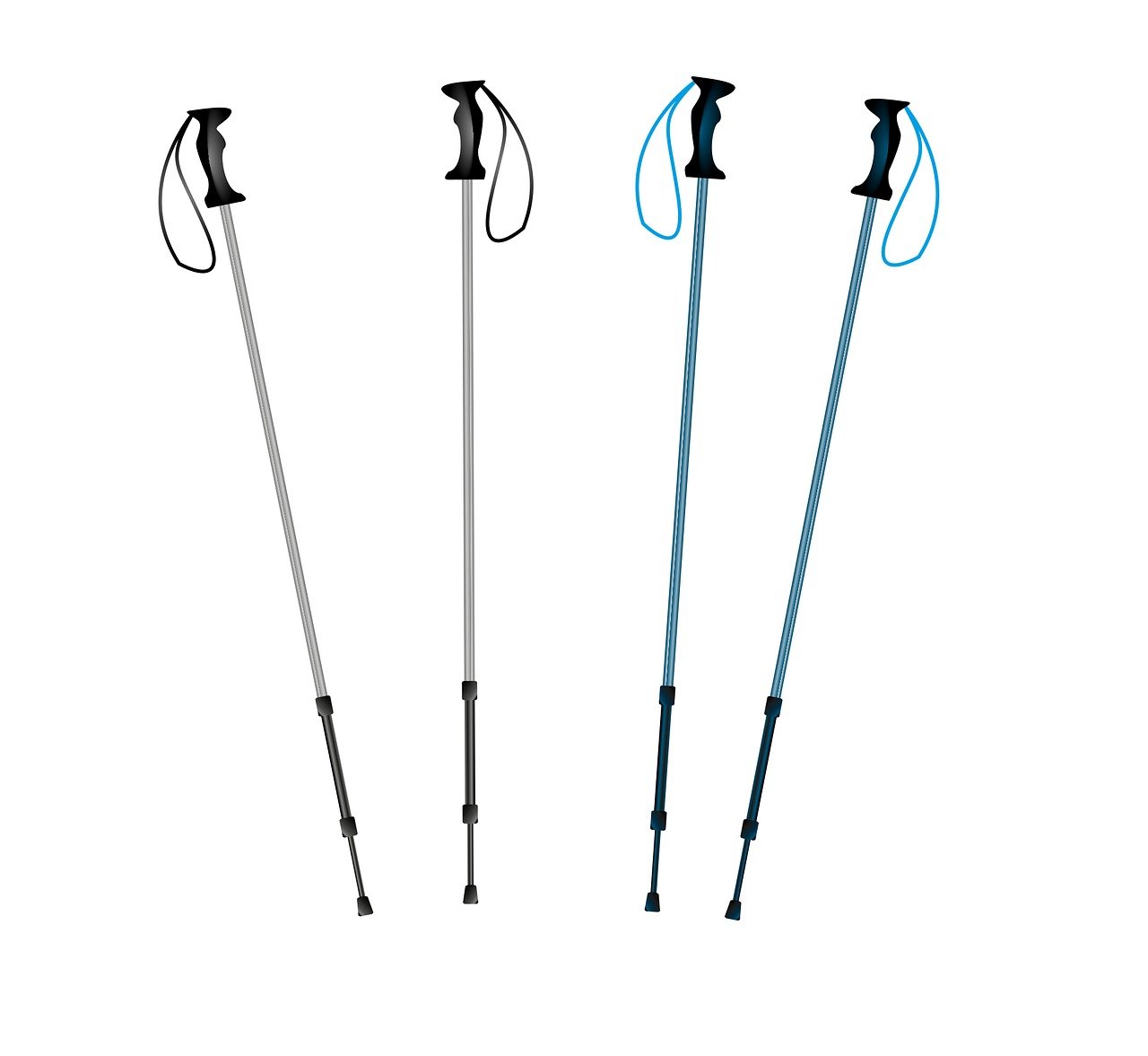 nordique pôles, bâtons de randonnée, ski pôles, des bâtons, bâtons de marche, bâtons de marche nordique, relever, la marche nordique, équipement, sport, coller