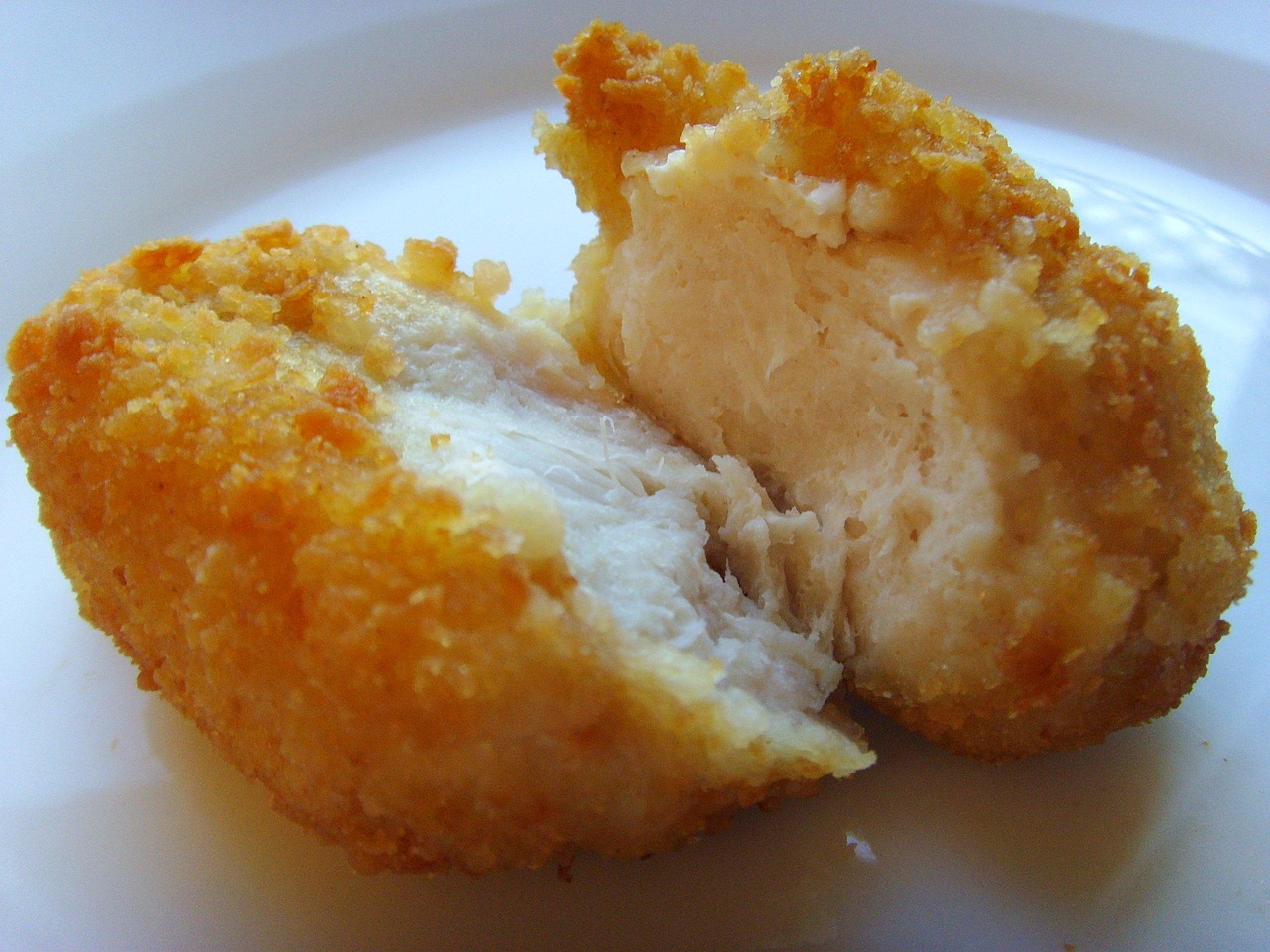 nuggets de poulet, poulet, pané, frit