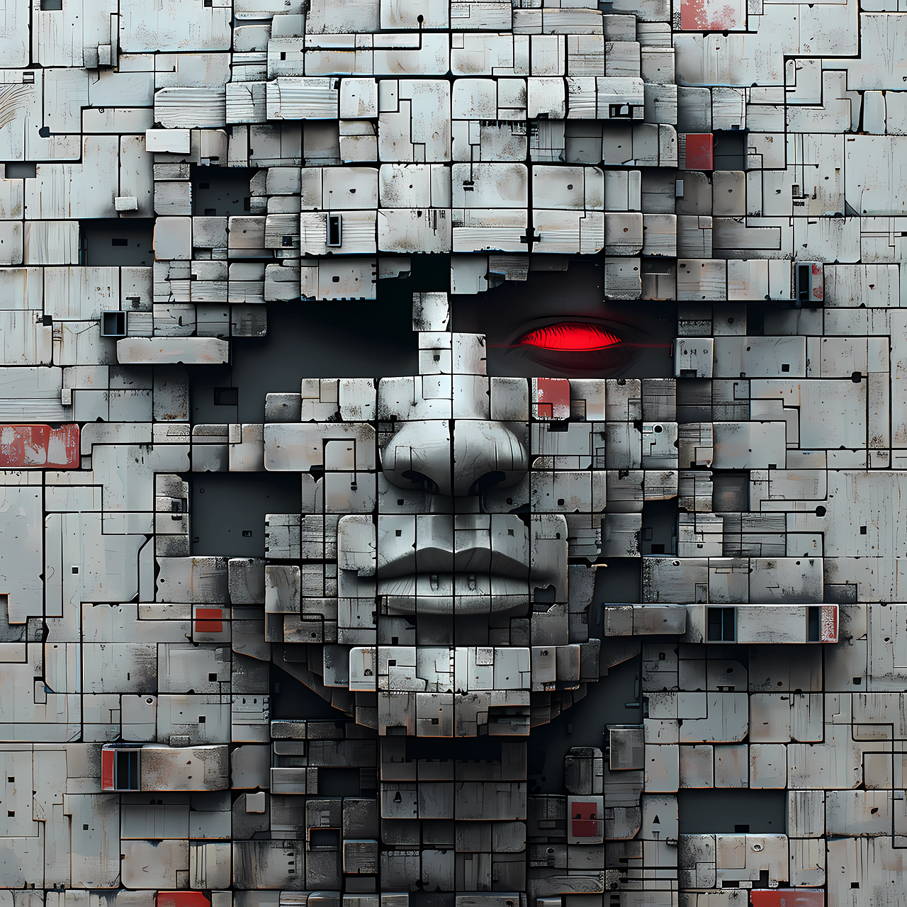 qui a été créé, homme, face à face, œil, réflexe, humeur, secret, les yeux, cacher, visage