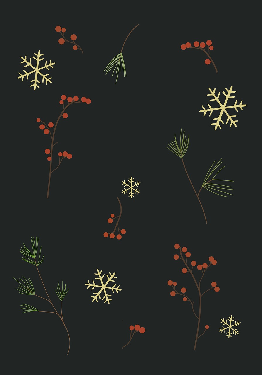 saison des fêtes, noël, papier, fond, dessin, décembre, hiver, brindilles, modèle, baies, thème, neige, festive, les jours fériés, conception, nature, vert, branche de pin, décoration