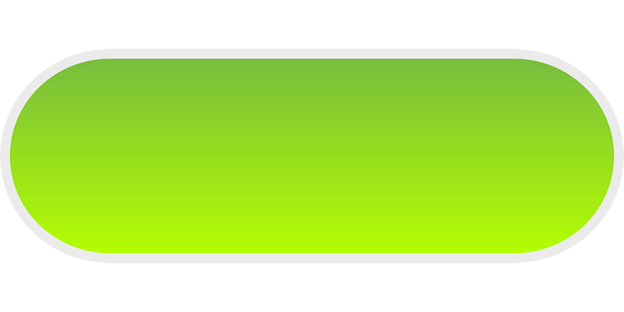 vert citron, pente, bouton, arrondi, ovale, vide, cliquez sur, conception, coupé