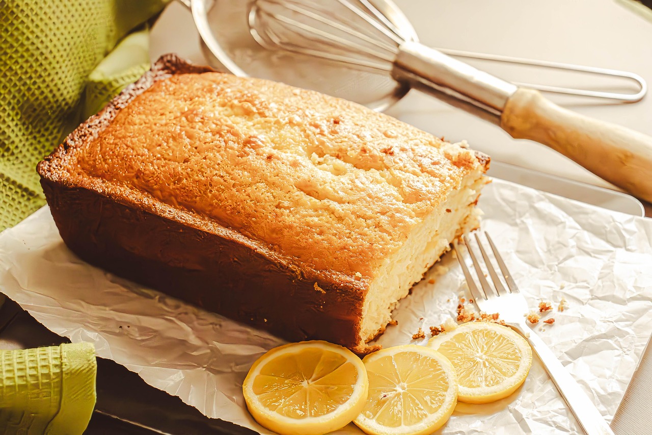 gâteau au citron, gâteau, le dessert, citron, boulangerie, sucré, aliments, pain, pâtisserie