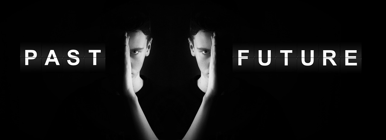 homme, garçon, visage, passé, cadeau, avenir, déplacer, rejet, déclin, faire l'impasse sur, demi-vérité, faire face, traiter avec, psychologie, philosophie, avenir, rejet, déclin, philosophie, philosophie, philosophie, philosophie, philosophie