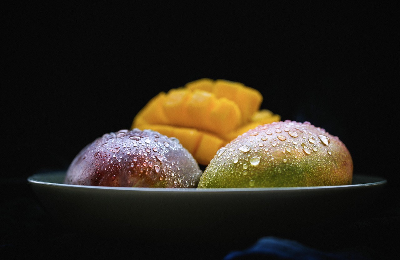 mangue, fruit, nature morte, photographie culinaire, mangue, mangue, mangue, mangue, mangue