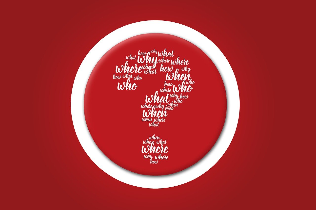 point d'interrogation, qui, où, comment, quoi, pourquoi, quand, dupliquer, demande, question, demandes, réponse, tâche, interroger, problème, problème solution, mystère, faits, difficulté, thème, vérité, personnage, collaboration