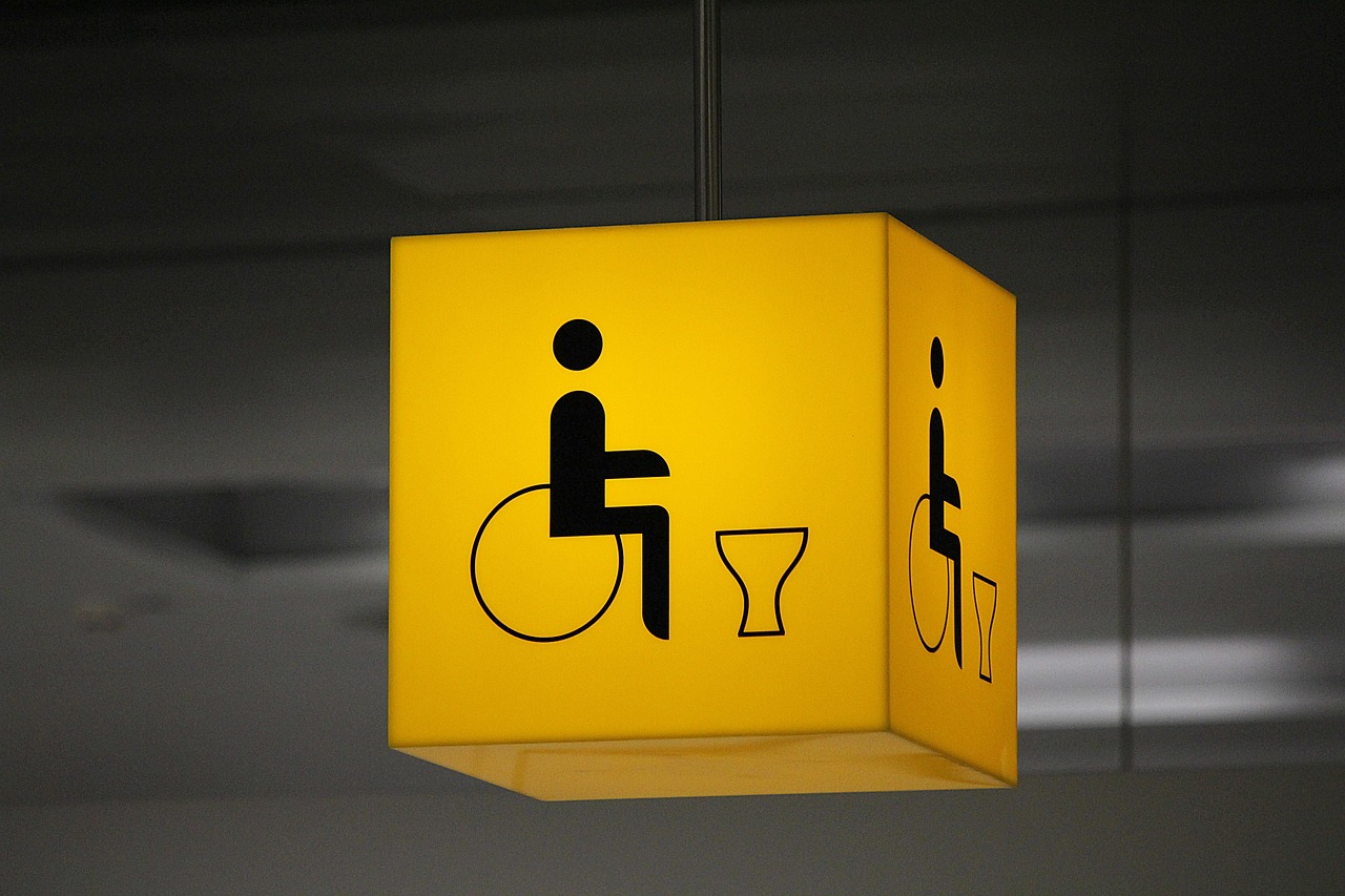 toilettes handicapés, handicap, fauteuil roulant, utilisateurs de fauteuil roulant, toilettes, toilette, un avis, handicap, handicap, handicap, handicap, handicap, fauteuil roulant
